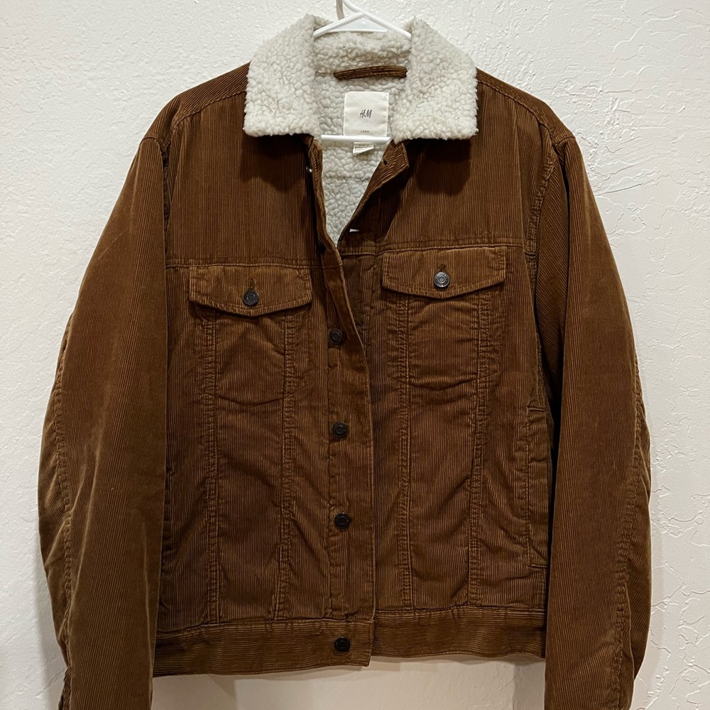 Sherpa lined vintage jacket